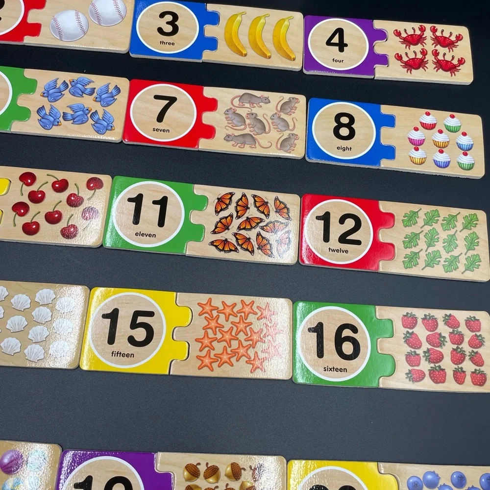 Melissa And Doug Self Correcting 1-20 Number Puzzles